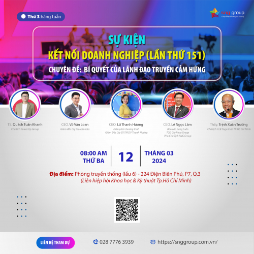 SNG Group kết nối giao thương - lần thứ 151